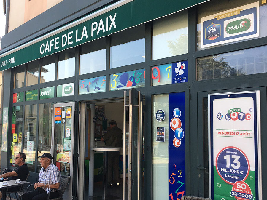 Café de la Paix Stocker dans Mende