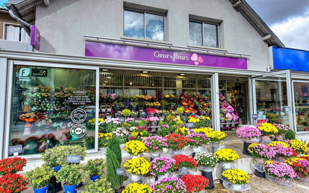 Cœur de Fleurs Stocker dans Mende